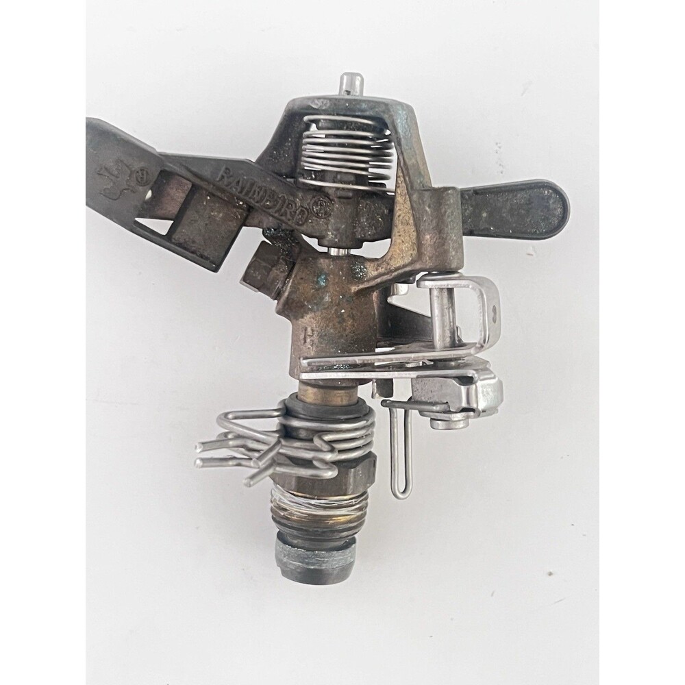 Vintage Rain Bird 3/4” Brass Impact Sprinkler Head Agricultural Irrigation USA